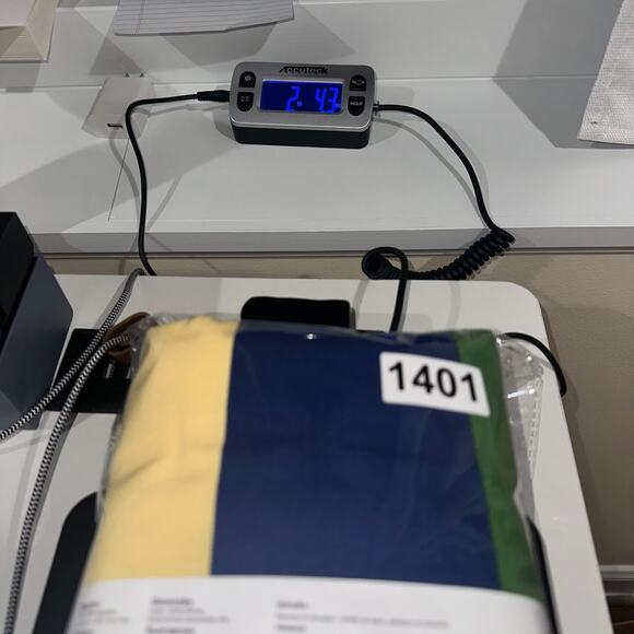 Ikea JATTEVADD Pre-cut Fabric Multicolor Stripes, 59x118" Thick Cotton, NEW - Picture 6 of 6